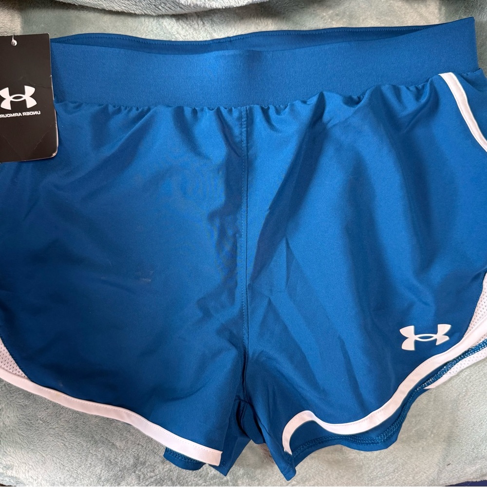 Under Armour Youth Teal Athletic Shorts